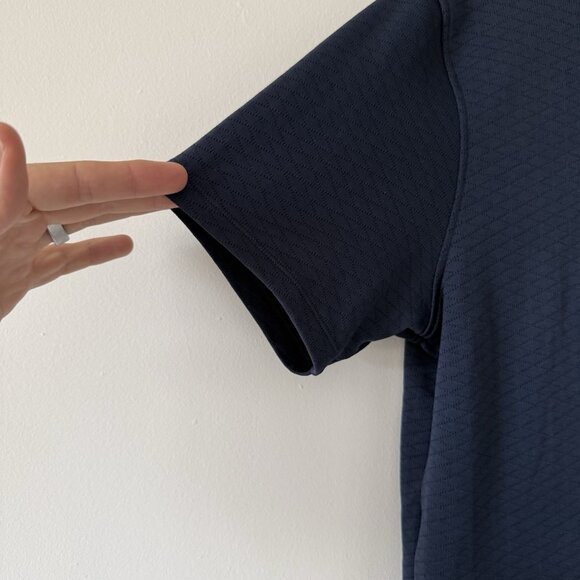 Nike Dri-Fit Vapor Golf Polo Shirt Blue Men’s Size Medium Lightweight Preppy - Picture 5 of 13